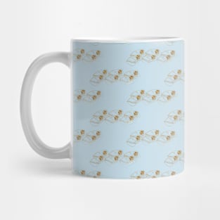 Gold Ornament Pattern, Seamless Gold pattern Mug